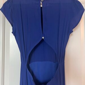 Blue midi dress, size small from Vici